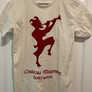 Gucci Marmont Hotel Hollywood White T-Shirt | Womens | Size L